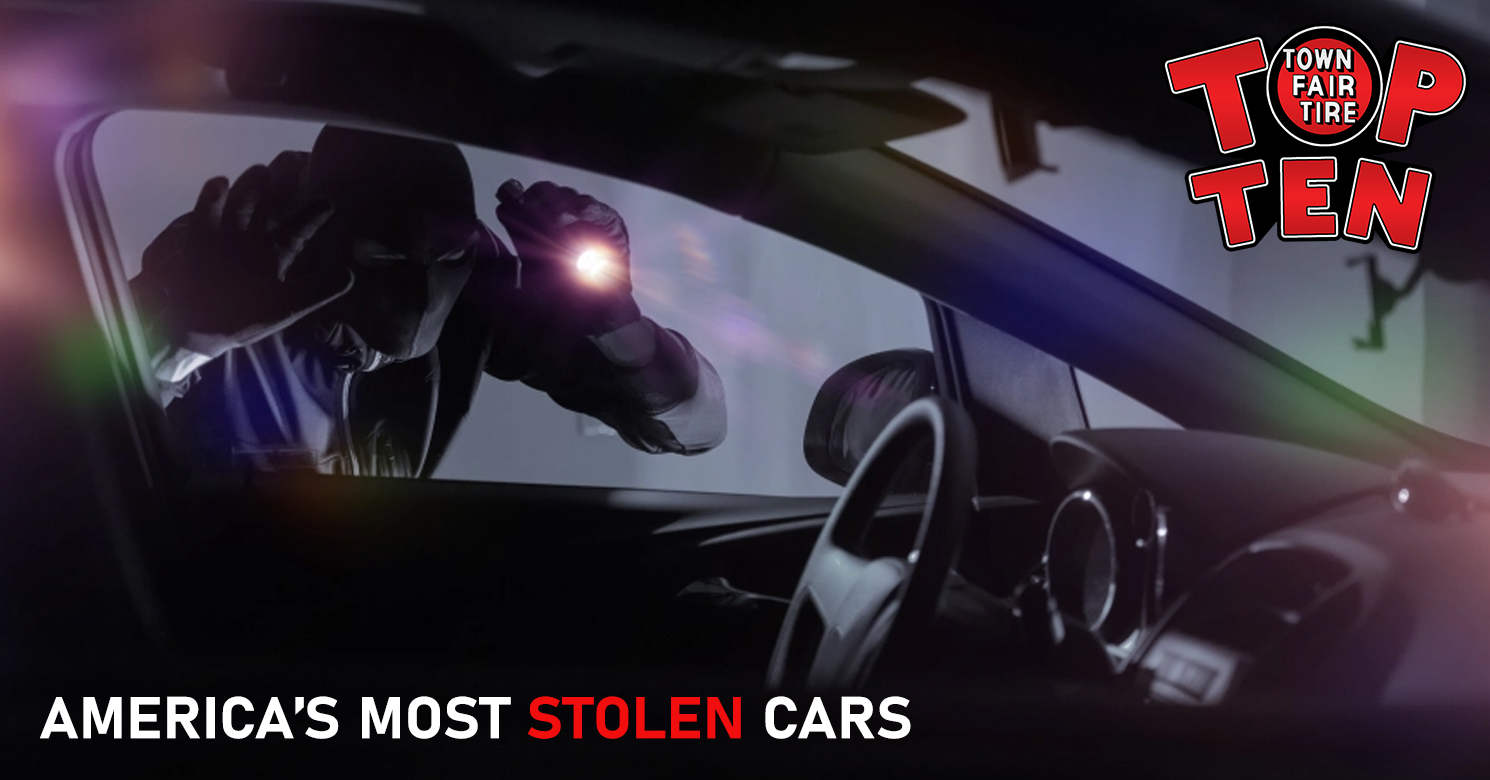 Top 10 Most Stolen Cars in America